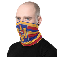 Thumbnail for Masque Cache cou - Roumanie - blason roumain - Bandeau - Ici & Là - T-shirts & Souvenirs de chez toi