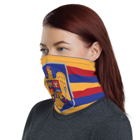 Thumbnail for Masque Cache cou - Roumanie - blason roumain - Bandeau - Ici & Là - T-shirts & Souvenirs de chez toi