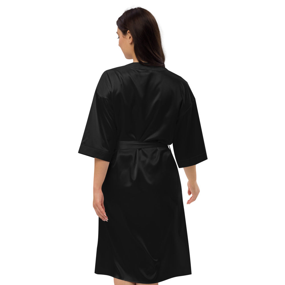 Robe de chambre Italie satin - Italiana per sempre dos