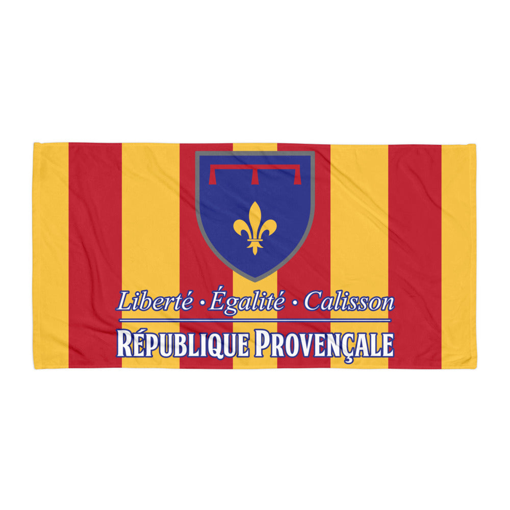 Serviette de plage Provence - Fier d'être Provençal