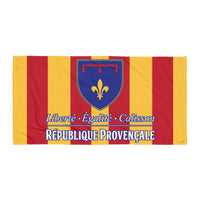 Thumbnail for Serviette de plage Provence - Fier d'être Provençal