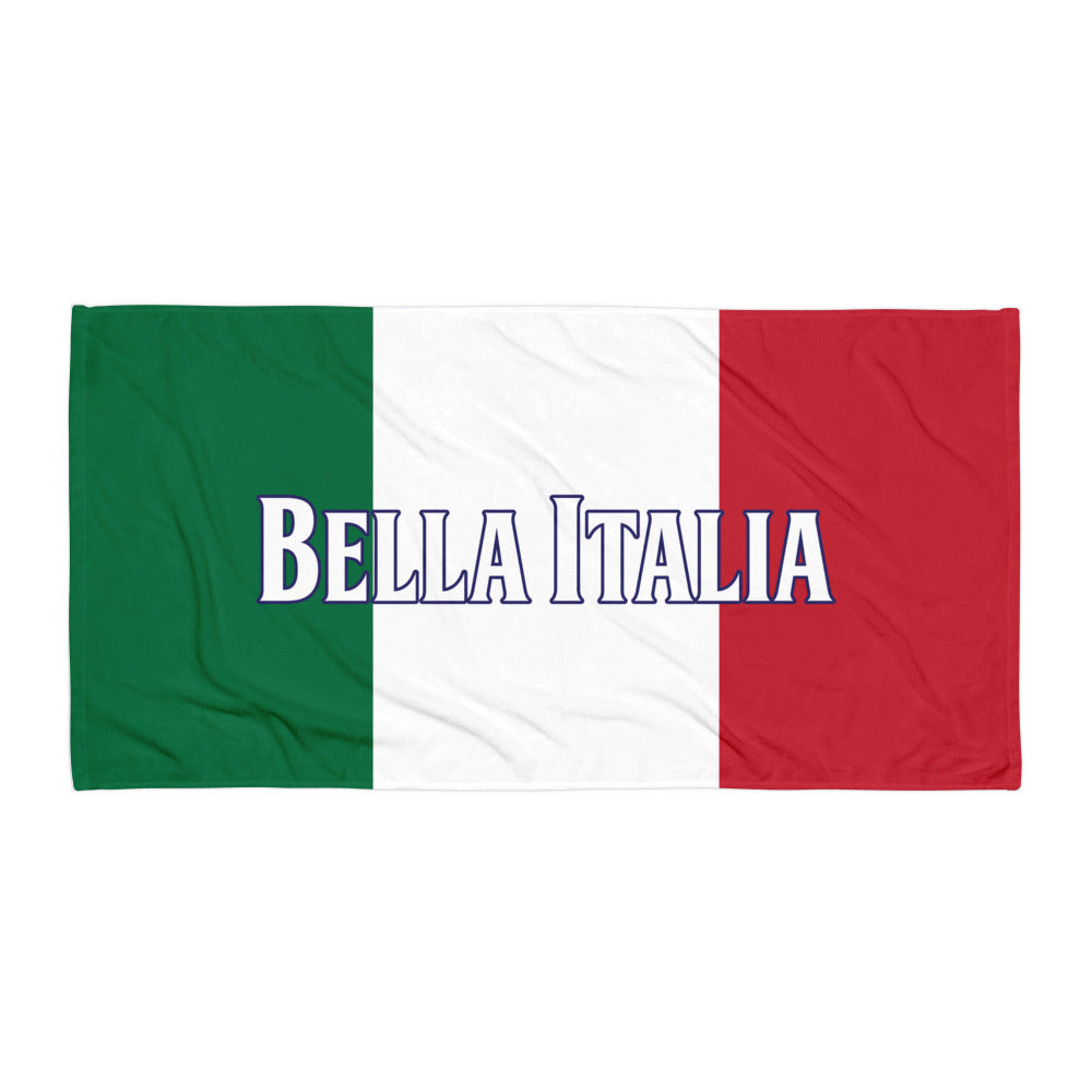 Serviette de bain Italie - Douceur et fierté locale