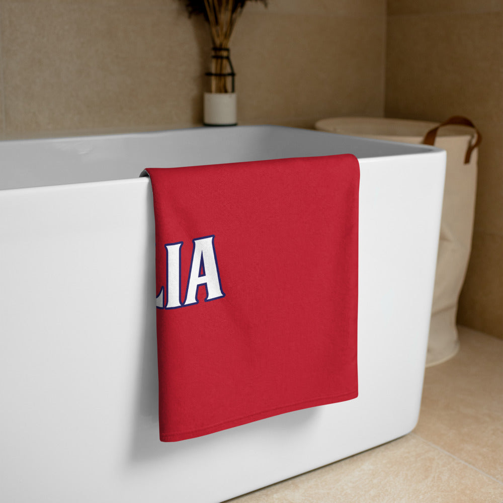 Serviette de bain Italie - Douceur et fierté locale