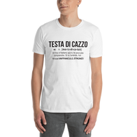 Thumbnail for Testa di  cazzo - definition italien - T-shirt standard - Ici & Là - T-shirts & Souvenirs de chez toi