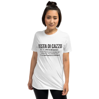 Thumbnail for Testa di  cazzo - definition italien - T-shirt standard - Ici & Là - T-shirts & Souvenirs de chez toi