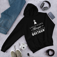 Thumbnail for Je n'ai Pas besoin de Thérapie j'ai juste besoin d'aller en Bretagne - Sweatshirt à capuche - Ici & Là - T-shirts & Souvenirs de chez toi