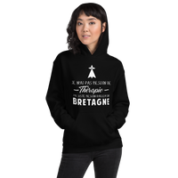 Thumbnail for Je n'ai Pas besoin de Thérapie j'ai juste besoin d'aller en Bretagne - Sweatshirt à capuche - Ici & Là - T-shirts & Souvenirs de chez toi