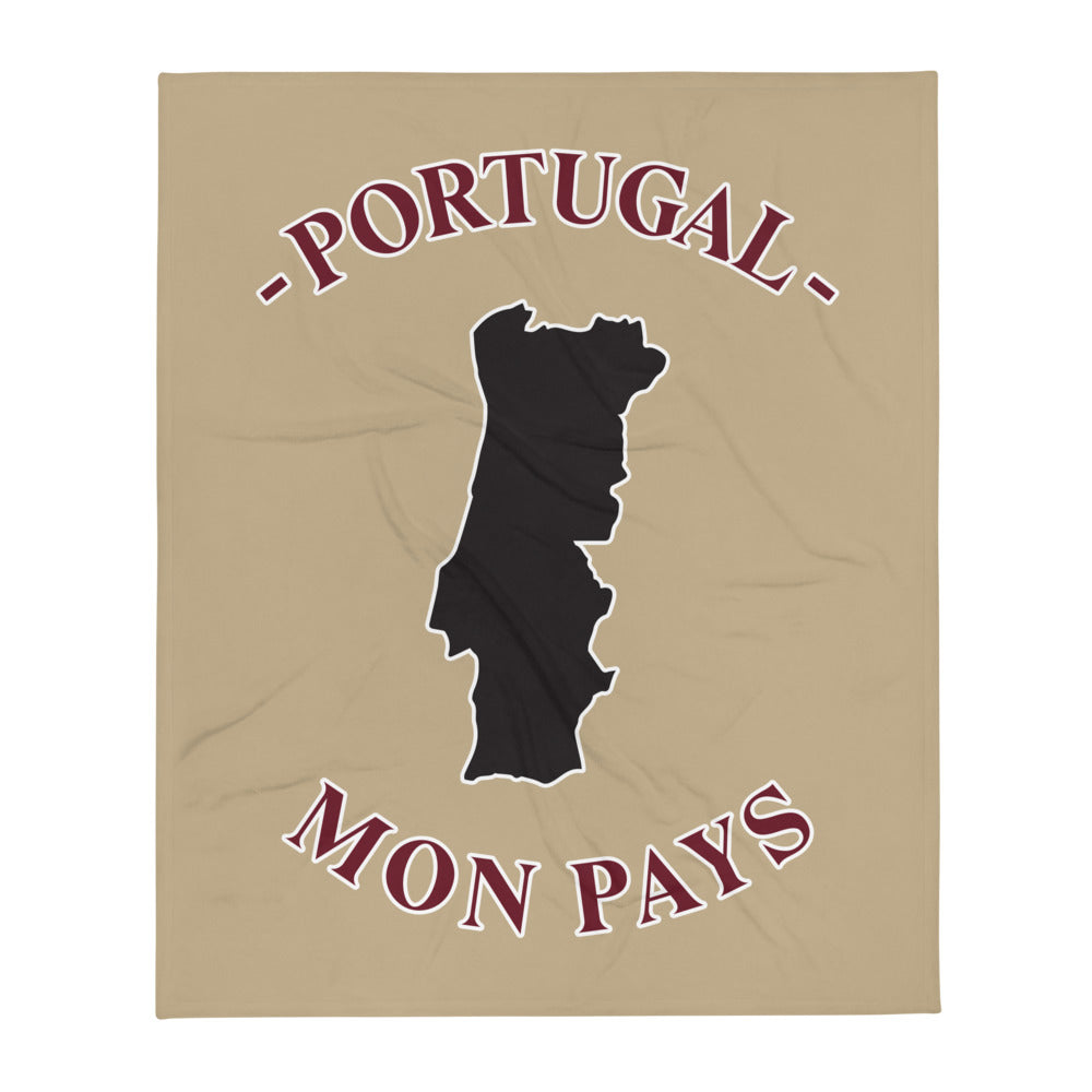 Plaid Portugal - Mon pays - design doux et soyeux