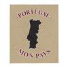Plaid Portugal - Mon pays - design doux et soyeux