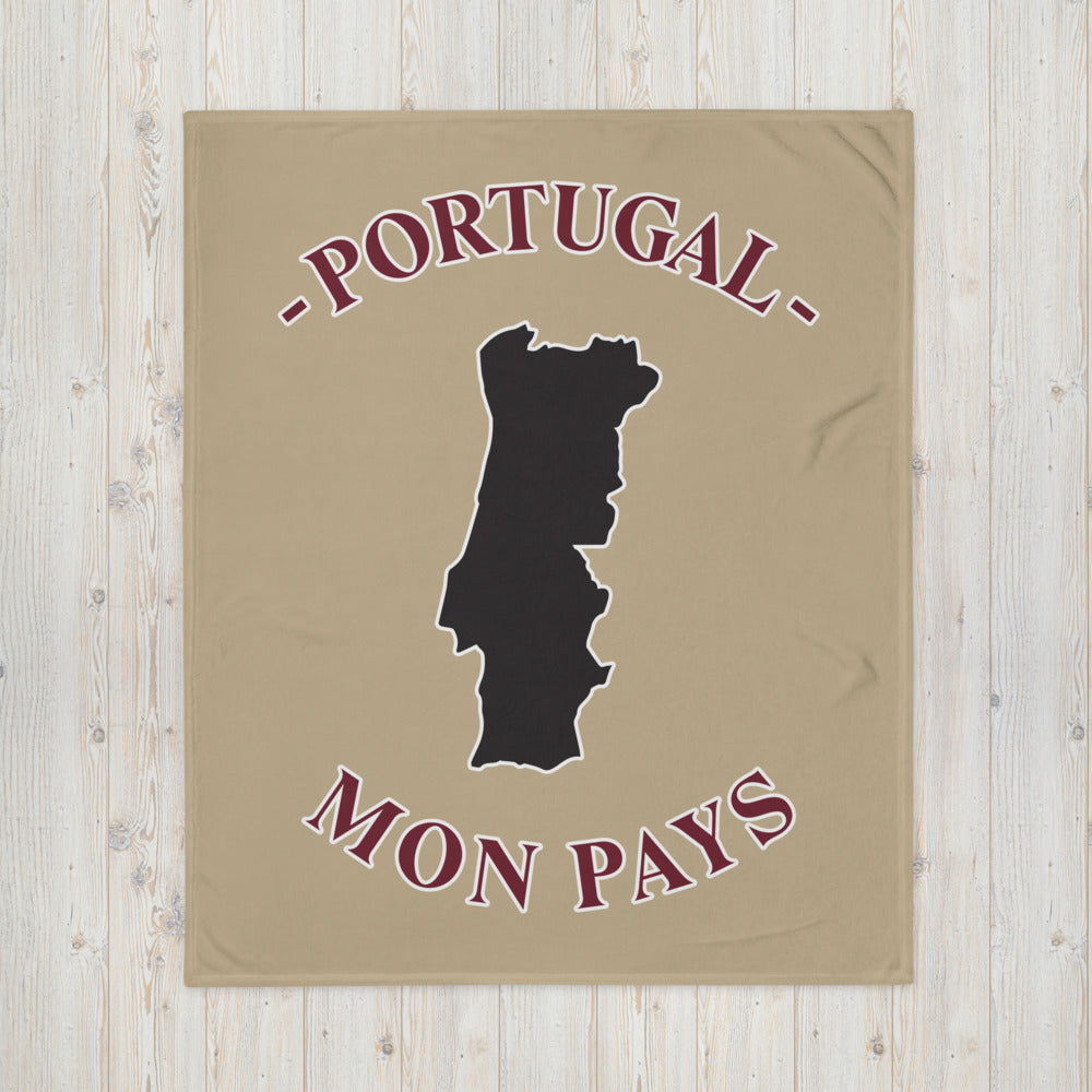 Plaid Portugal - Mon pays - couverture confortable