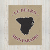 Plaid Béarn beige - Mon paradis pour soirées cocooning