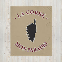 Thumbnail for Plaid Corse - Mon paradis - jetée de canapé douce