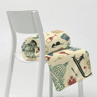 Thumbnail for Plaid Italie - iconographie italienne - 130 x 150 cm de confort