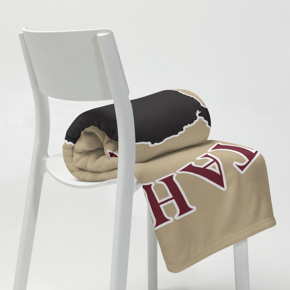 Plaid Tahiti blanc - Détente soyeuse et confortable
