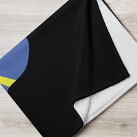 Thumbnail for Plaid Réunion - Drapeau et carte de l'île dos