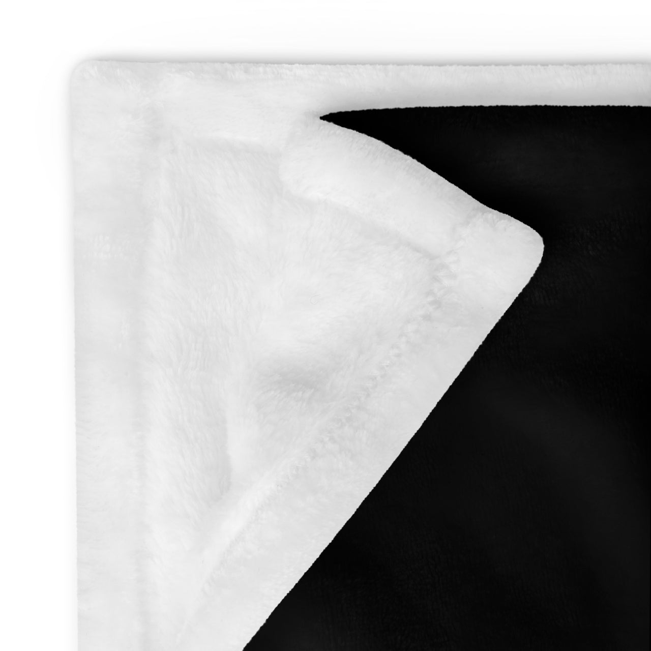 Plaid Alsace - Drapeau et carte - verso blanc