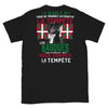 T-shirt Basques noir - Les Basques répondirent nous sommes la tempête