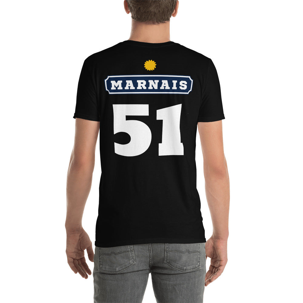 T-shirt Champagne noir - Pastis avec humour