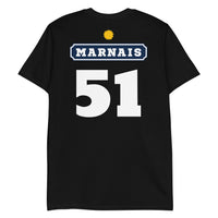 Thumbnail for T-shirt Champagne gris foncé chiné - Pastis avec humour