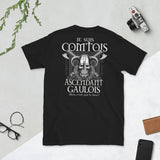 Comtois ascendant Gaulois - T-shirt standard version imprimé DOS - Ici & Là - T-shirts & Souvenirs de chez toi