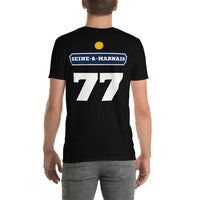 Thumbnail for T-shirt Seine-et-Marnais gris foncé chiné - Pastis humour