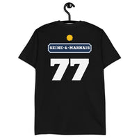 Thumbnail for T-shirt Seine-et-Marnais noir dos - Pastis humour