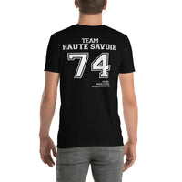 Thumbnail for T-shirt Haute-Savoie gris foncé chiné - Fierté locale et humour