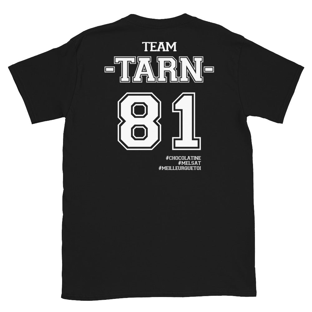 T-shirt Tarn 81 noir - Fierté locale avec humour