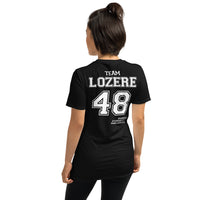 Thumbnail for T-shirt Lozère gris foncé chiné - Fierté locale et humour