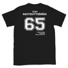 T-shirt Hautes-Pyrénées 65 noir - Fierté Bigorre en coton
