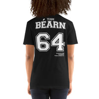 Thumbnail for T-shirt Béarn 64 noir dos - Fierté béarnaise humoristique