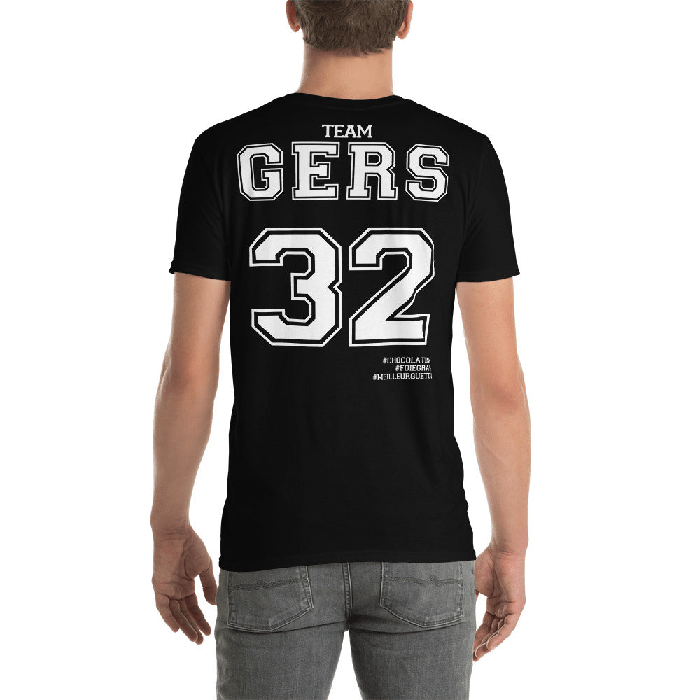 T-shirt Gers bleu marine - Fierté locale avec humour
