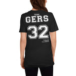 Team  Gers 32 - T-shirt unisexe standard Imprimé DOS - Ici & Là - T-shirts & Souvenirs de chez toi