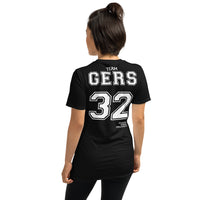 Thumbnail for T-shirt Gers bleu marine dos - Fierté locale avec humour