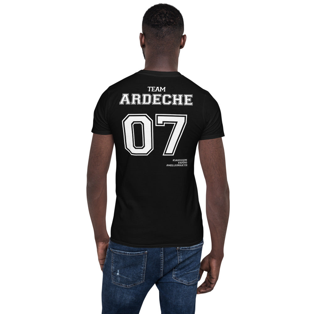 Team Ardèche 07 - T-shirt unisexe standard - Ici & Là - T-shirts & Souvenirs de chez toi