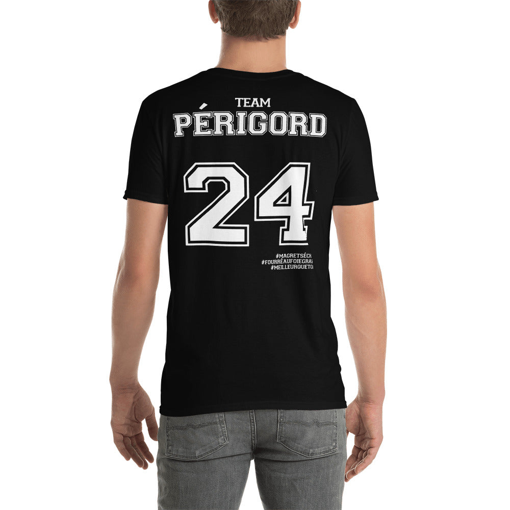 T-shirt Périgord bleu marine - Fierté locale avec humour