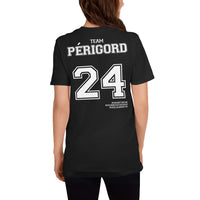 Thumbnail for T-shirt Périgord gris foncé chiné - Fierté locale avec humour