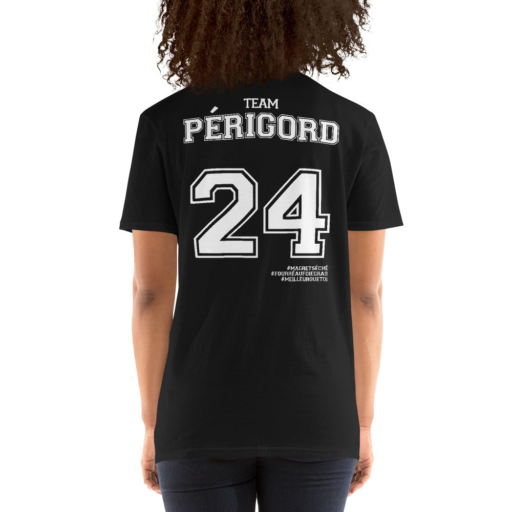 T-shirt Périgord noir dos - Fierté locale avec humour