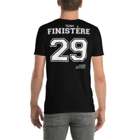 Thumbnail for T-shirt Bretagne noir dos - Fierté Finistère 29