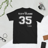 Thumbnail for T-shirt Bretagne noir - Fierté Ille et Vilaine 35