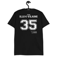 Thumbnail for T-shirt Bretagne gris foncé chiné - Fierté Ille et Vilaine 35