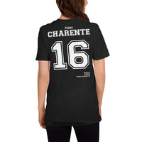 Thumbnail for T-shirt Charente gris foncé chiné - Fierté locale et humour