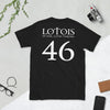 T-shirt Lotois noir - Lotois un jour, Lotois toujours