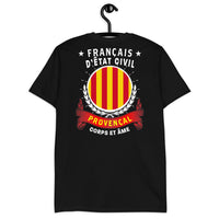 Thumbnail for T-shirt Provence blanc - Corps et âme avec humour