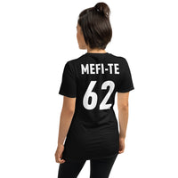Thumbnail for T-shirt Pas de Calais noir dos - Mefi Te 62, fierté locale