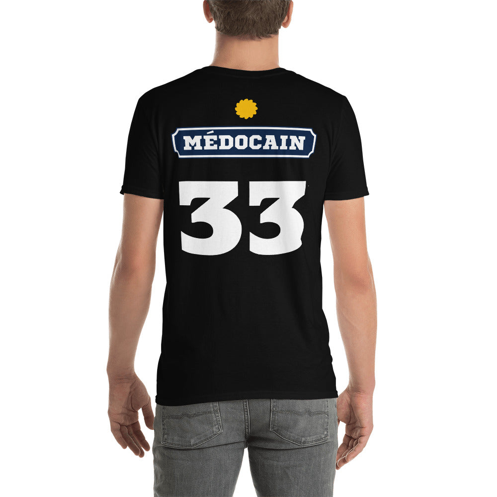 T-shirt Médoc noir - Pastis du Médoc