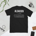 Alsacien définition humour - T-Shirt standard impression DOS