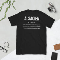 Thumbnail for Alsacien définition humour - T-Shirt standard impression DOS