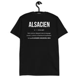 Alsacien définition humour - T-Shirt standard impression DOS