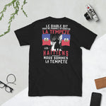T-shirt Fierté Haïti : Les Haïtiens répondirent nous somme la tempête